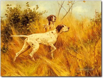 犬 Painting - ハンタードッグ 34